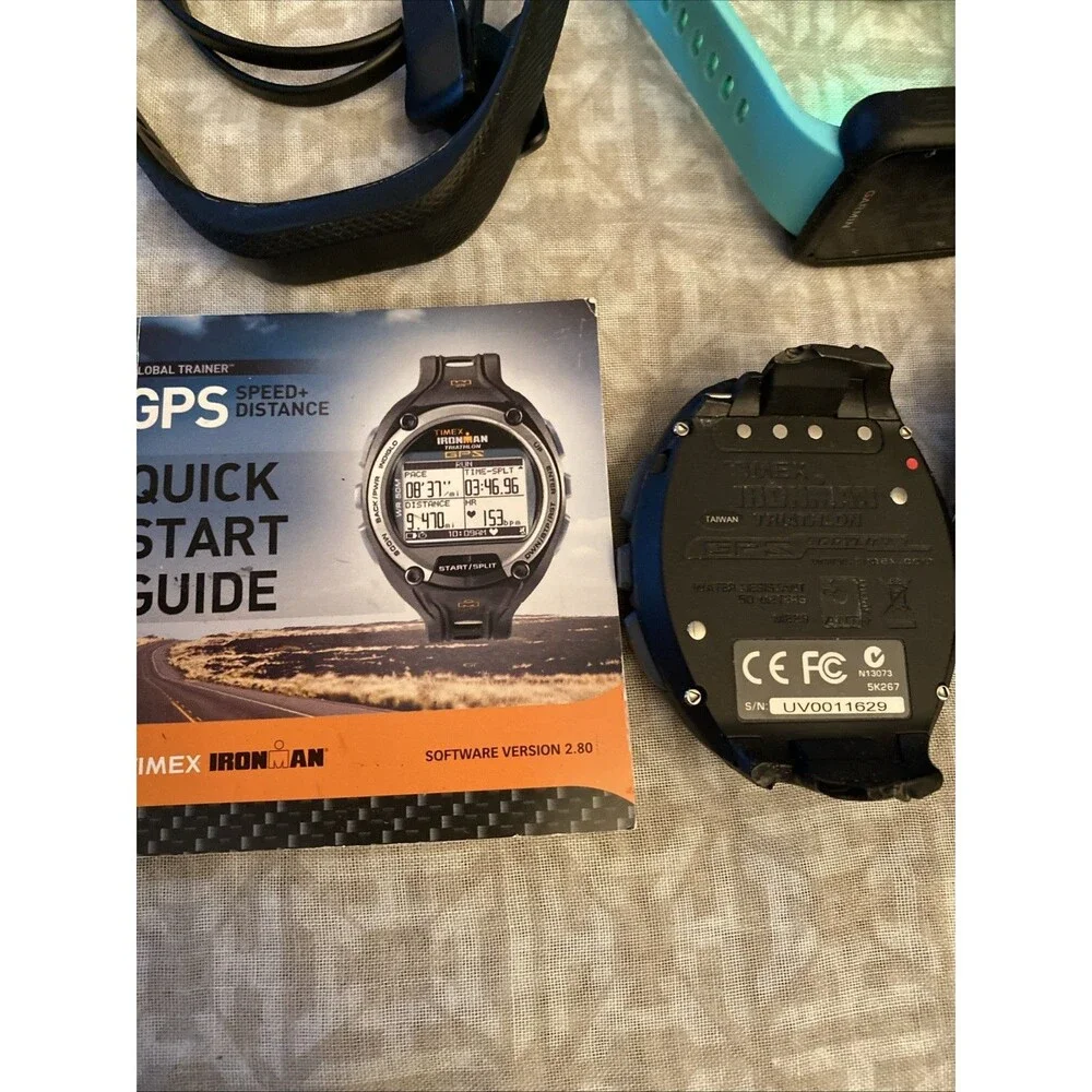 10 Garmin and Timex Ironman Smartwatches Lot